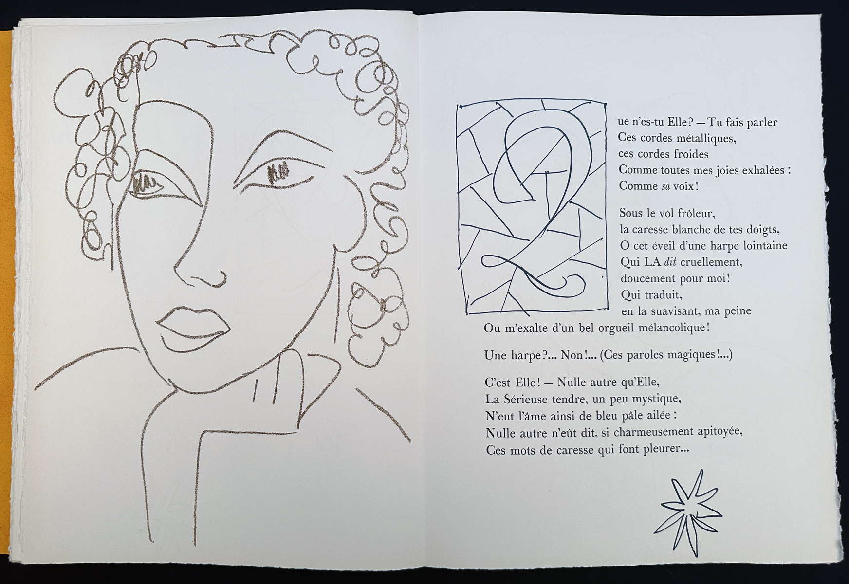 Henri Matisse Poesies Antillaises. 1972 Deluxe Portfolio Featuring 40 Portrait Lithographs